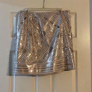 Sequin Skirt